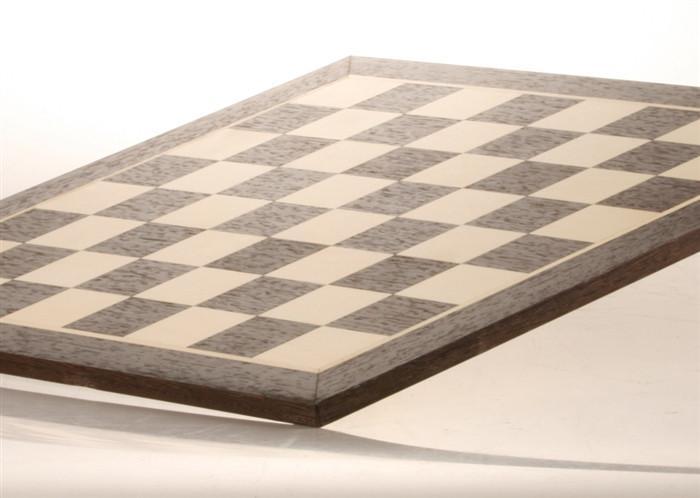 19" Wooden Chess Board - Wenge & Sycamore - Board - Chess-House