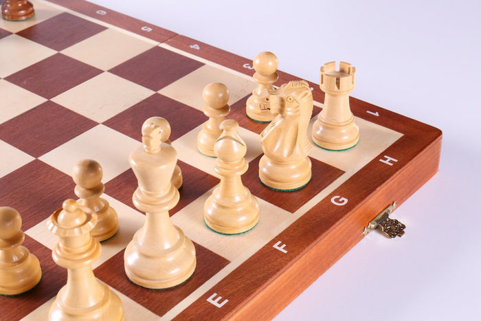 20" Tournament No 6 Chess Set with Shisham 3 3/4" pieces - Chess Set - Chess-House