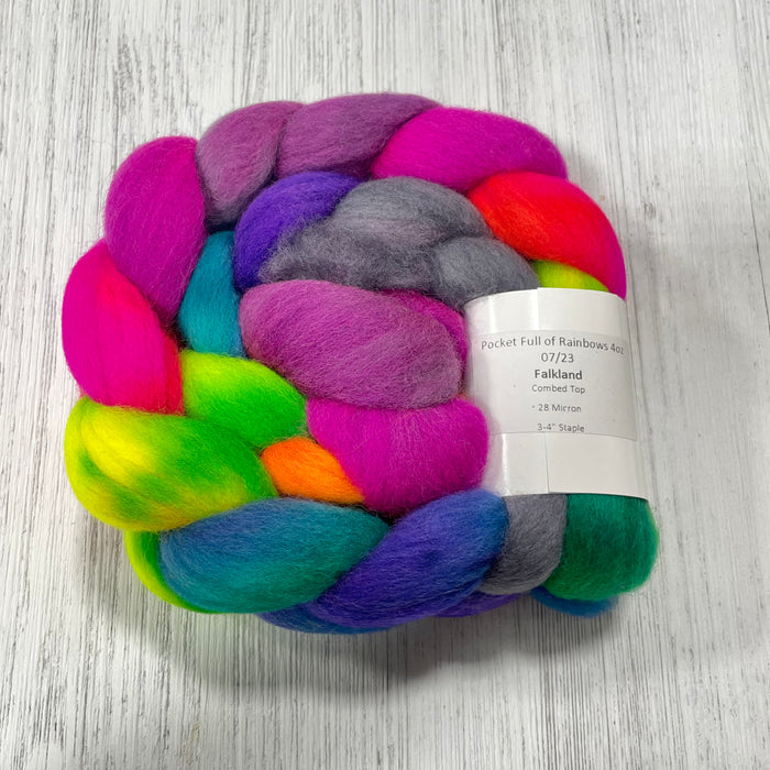 Desert Panda Falkland Fiber Braids