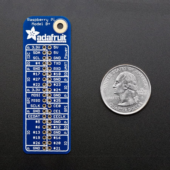 Adafruit GPIO Reference Card for Raspberry Pi by Adafruit - The Pi Hut