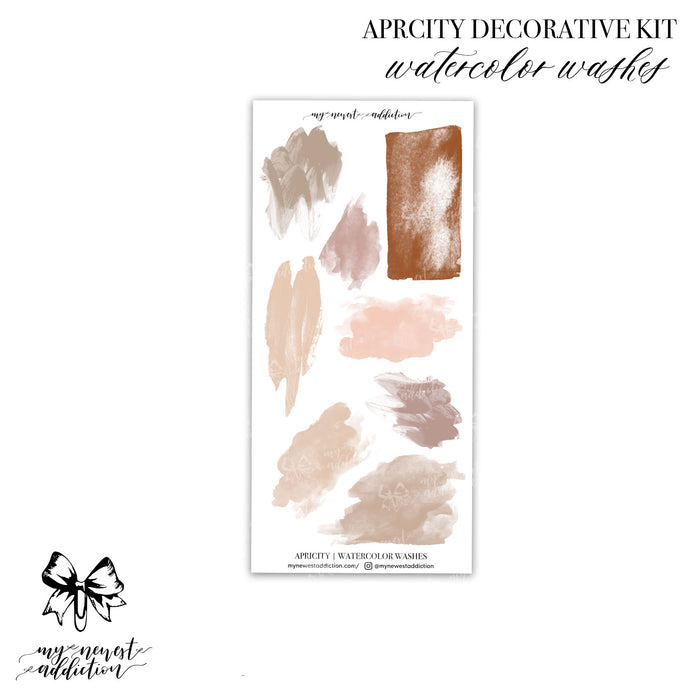 Watercolor Washes / Premium Matte