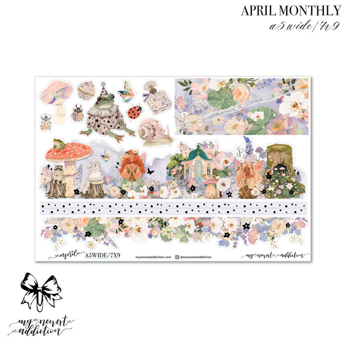 APRIL 2026 A5 WIDE MONTHLY