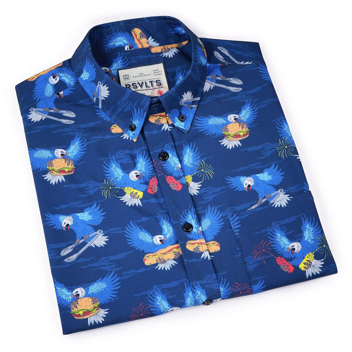 RSVLTS RSVLTS Short Sleeve Shirt BBQ Wings – KUNUFLEX Short Sleeve Shirt BBQ Wings – KUNUFLEX Short Sleeve Shirt