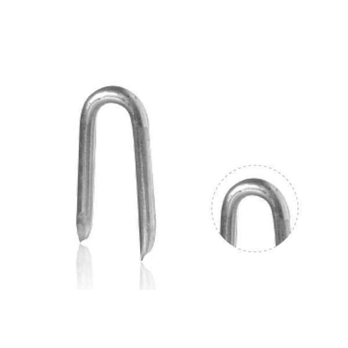 BIL Staple U-Nails 25mm x 1kg (3.2G)