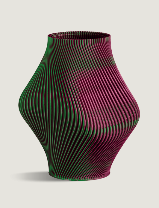 BLOZ- 16 BLEND VASE - WATERMELON