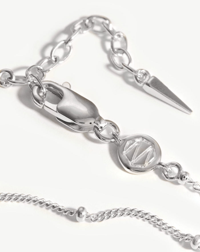 Bobble Chain Anklet | Sterling Silver Anklets Missoma