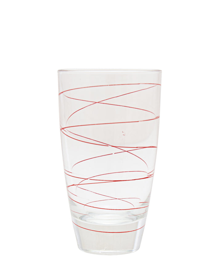 Borgonovo Alphi Helix Hiball Tumbler - Red