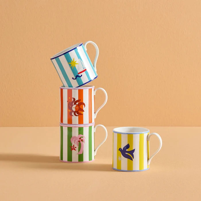 BOXED PLAYA MUG-SET OF 4