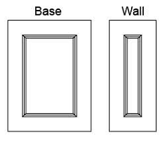 DECORATIVE DOOR PANEL - Alfa Gray