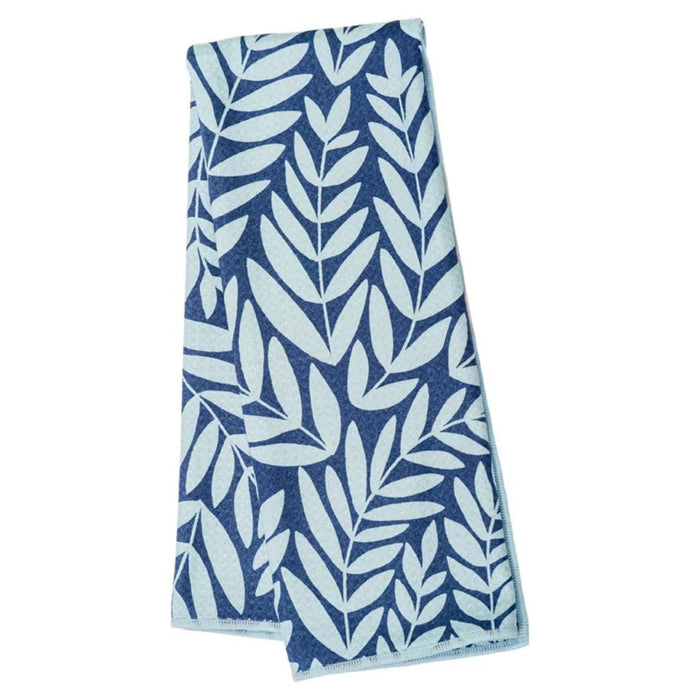 Dishtowel - Dog Park Nuthatch, Navy