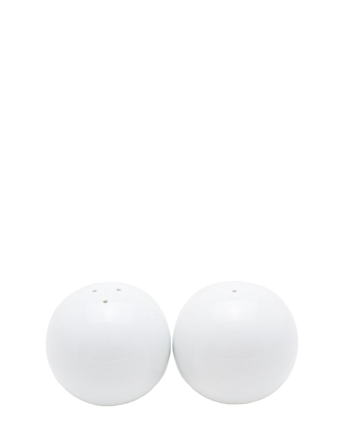 Eetrite Round Salt & Pepper Set - White