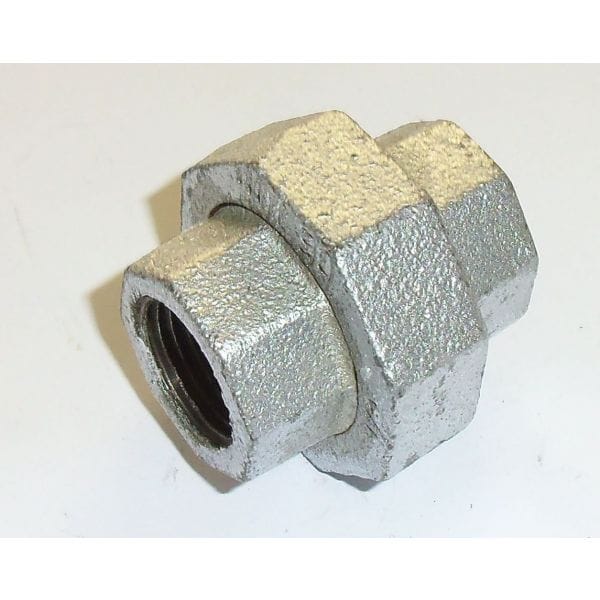 GALV FITTINGS UNIONS 3/4" CHIN. #330 - 12640 MEGA