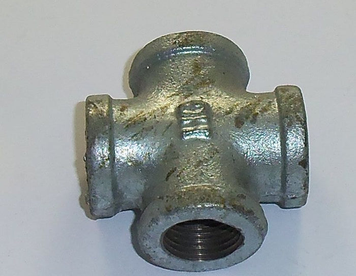 Galvanize Fitting-Cross Tee 3/4" MEGA