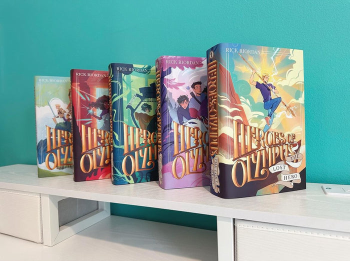 Heroes of Olympus Dust Jackets