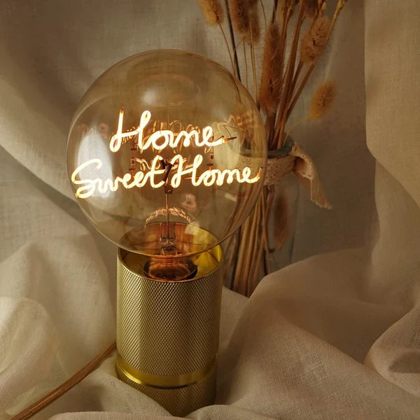 HOME SWEET HOME AMBER BULB