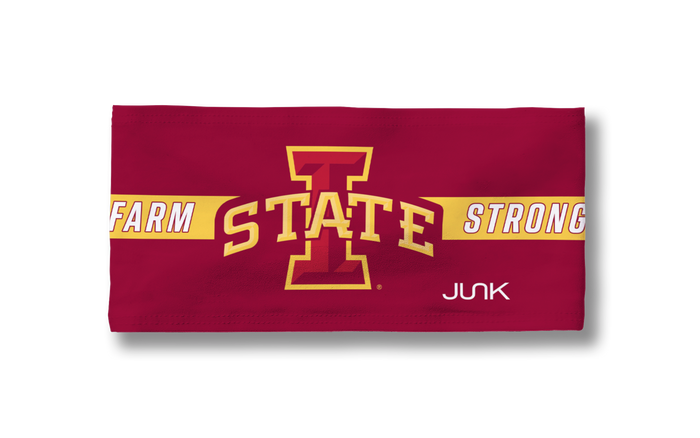Iowa State University: Stripe Farm Strong Big Bang Lite Headband - View 3