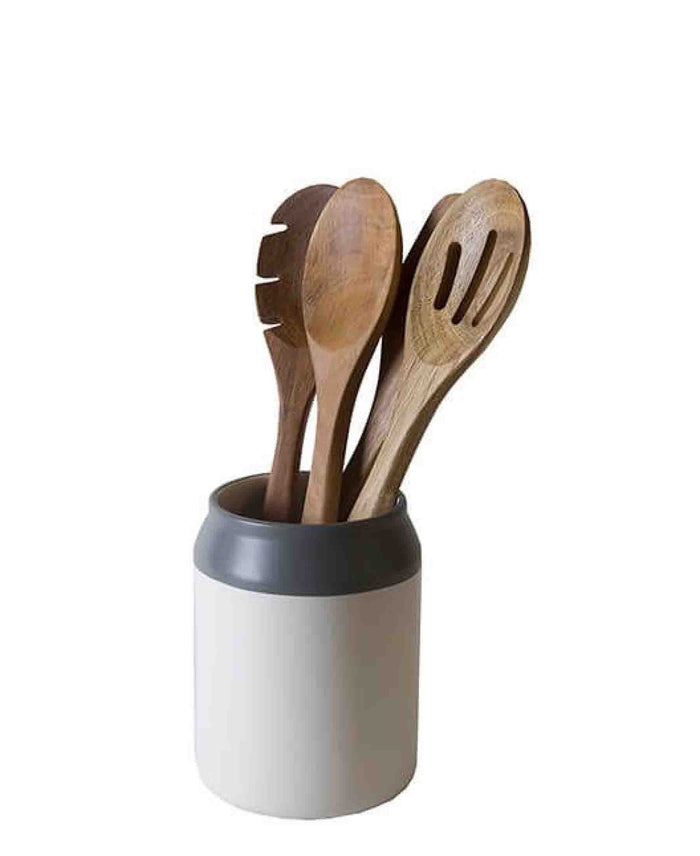 Jamie Oliver Acacia Wood Pasta Spoon - Brown