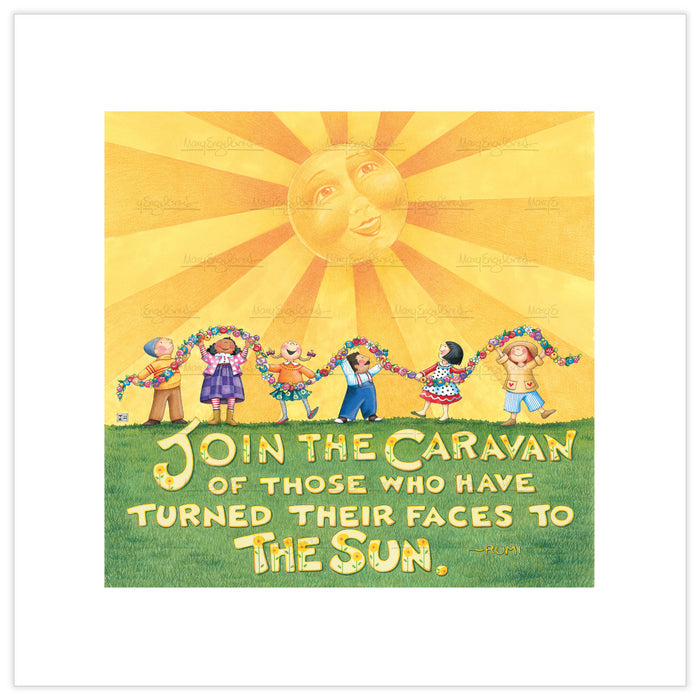 Join the Caravan Fine Art Print