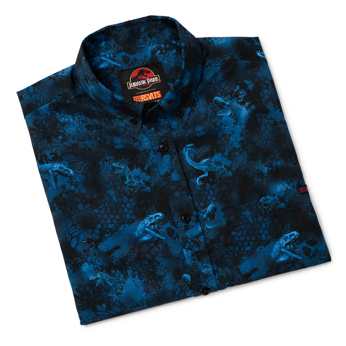 RSVLTS Jurassic Park Short Sleeve Shirt Jurassic Park "Assets Out of Containment" – KUNUFLEX Short Sleeve Shirt Jurassic Park "Assets Out of Containment" – KUNUFLEX Short Sleeve Shirt