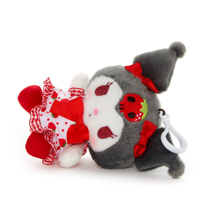 Kuromi Mascot Clip (Strawberry Fields Series) Accessory NAKAJIMA CORPORATION