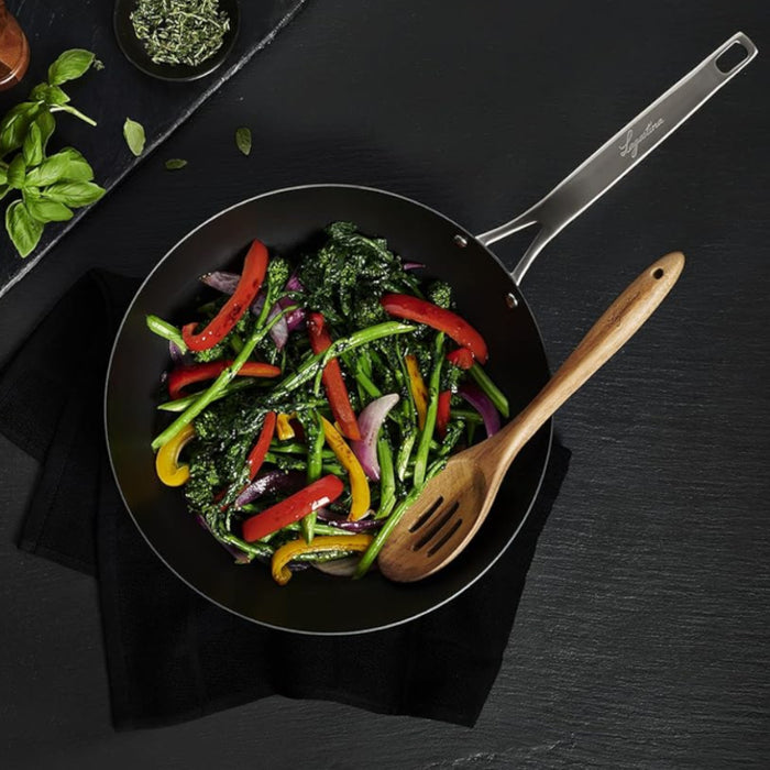LAGOSTINA L700040730 Blue Carbon Steel, 30 cm Wok