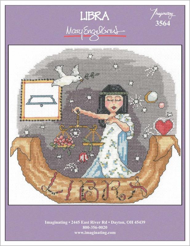 Libra Counted Cross Stitch Leaflet