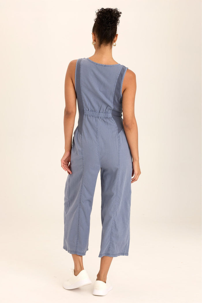 Wearables Macgowan Linen Cargo Tank Jumpsuit