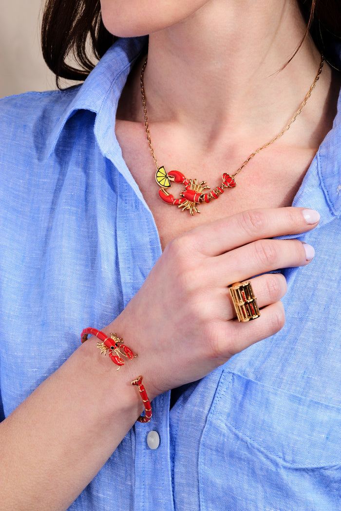 Lobster Boil Necklace