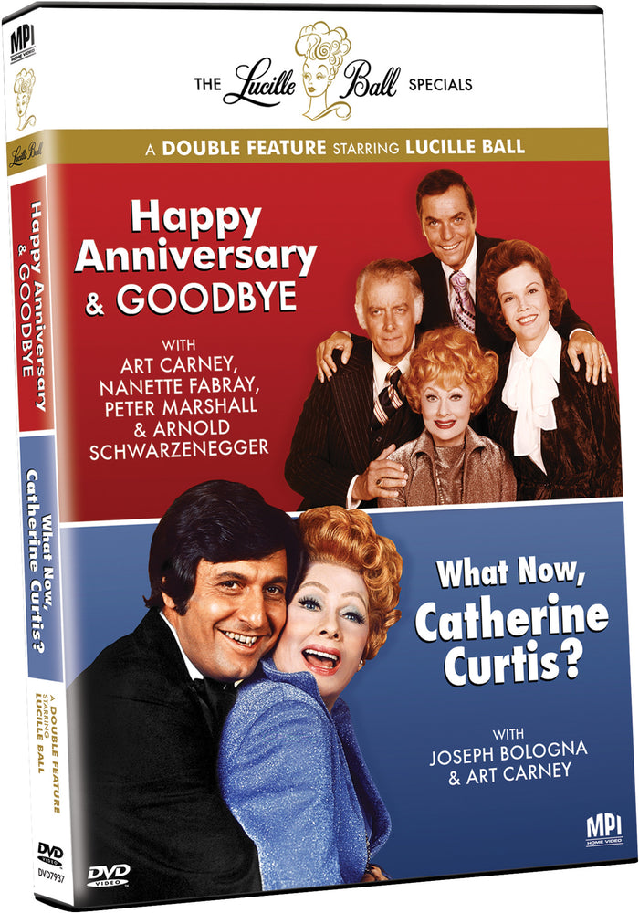 Lucille Ball Specials Double Feature: Happy Anniversary & Goodbye / What Now, Catherine Curtis?, The - Box Art