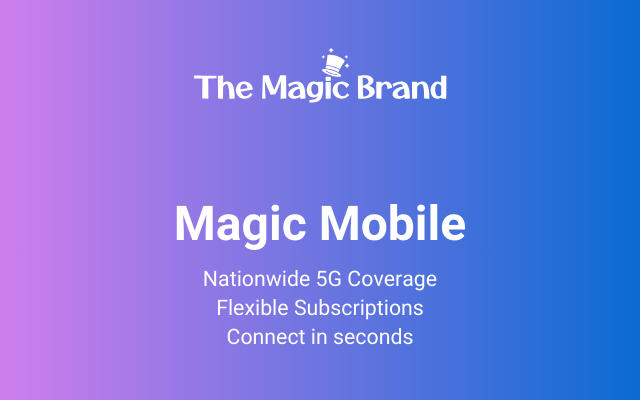 Magic Mobile (Free Month)