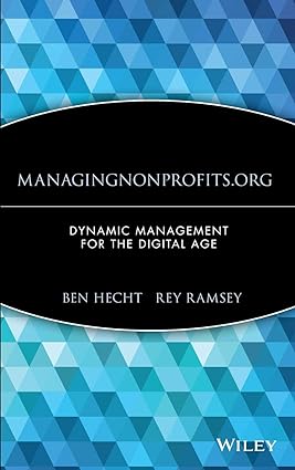 ManagingNonprofits.org: Dynamic Management For The Digital Age Hardcover