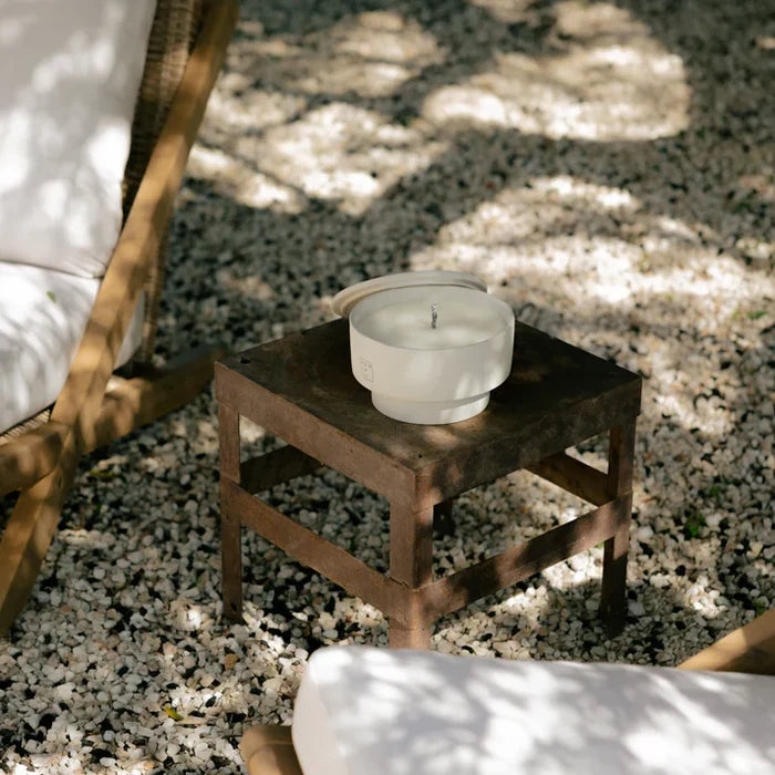 OUTDOOR: JUNE CANDLE TWO DOVER NEUTRAL+LID