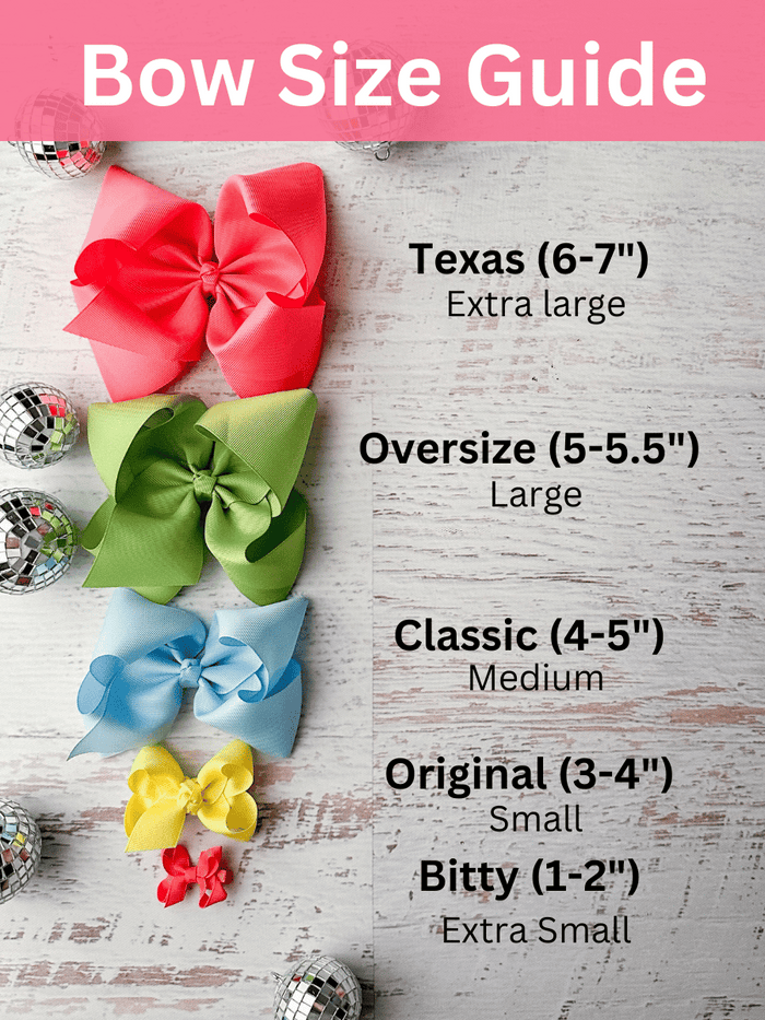 Oversize Grosgrain Hair Bow