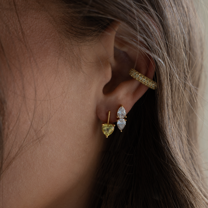 Pave Ear Cuff Marigold
