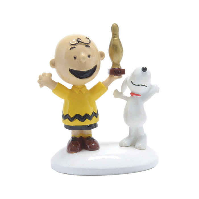Peanuts Village | Charlie Brown Breaks 100 | Village Figures