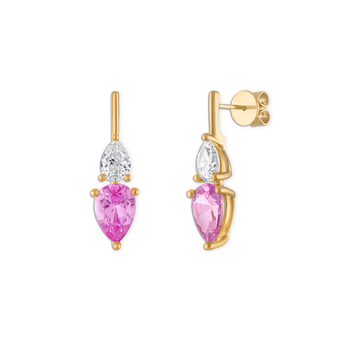 Pink Linea Raine Earring