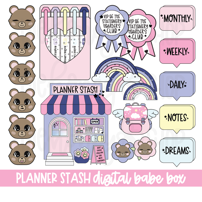 Planner Stash | June 2022 Digital Babe Box
