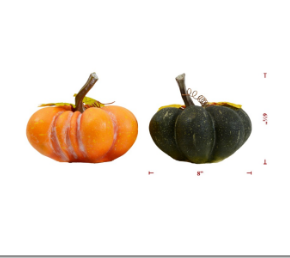 Pumpkin with Leaf