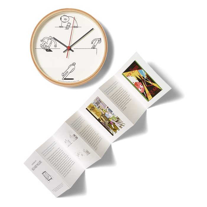 Richard McGuire's Full-Tilt Wall Clock 2