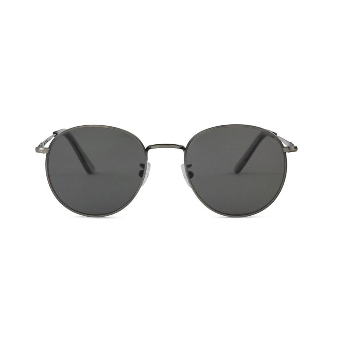 Antique Silver - Grey Lens