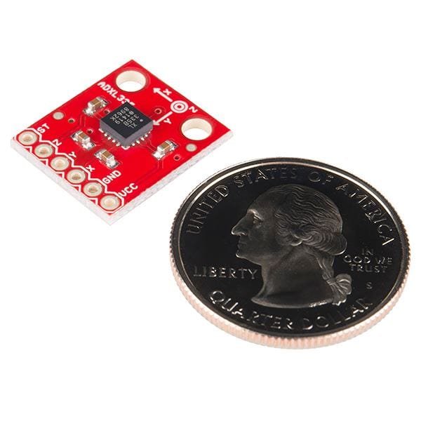 SparkFun Triple Axis Accelerometer Breakout - ADXL335 by Sparkfun - The Pi Hut