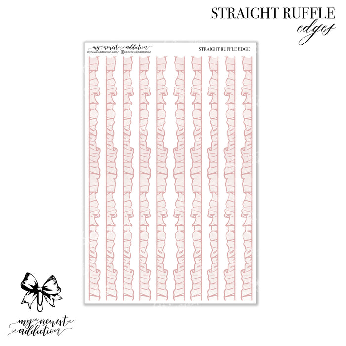 Straight Ruffle | Edges