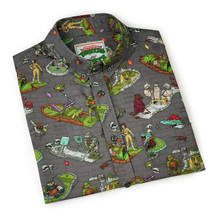 RSVLTS Nickelodeon Short Sleeve Shirt Teenage Mutant Ninja Turtles "Teenage Mutant Mini Golf" – KUNUFLEX Short Sleeve Shirt Teenage Mutant Ninja Turtles "Teenage Mutant Mini Golf" – KUNUFLEX Short Sleeve Shirt