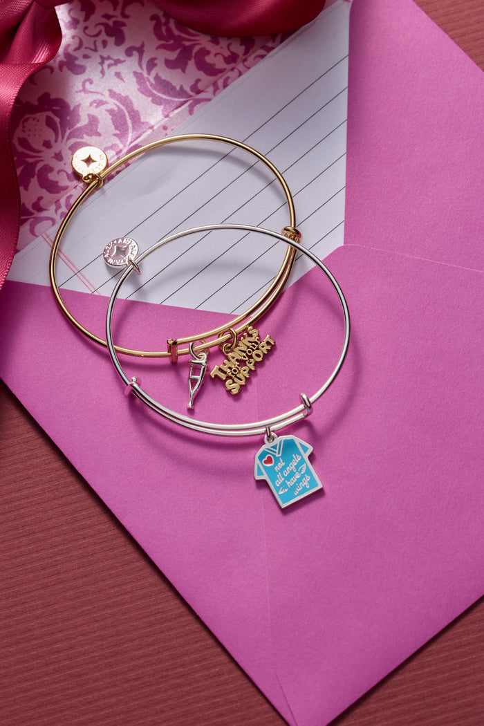 'Thanks For Your Support' Crutch Bangle