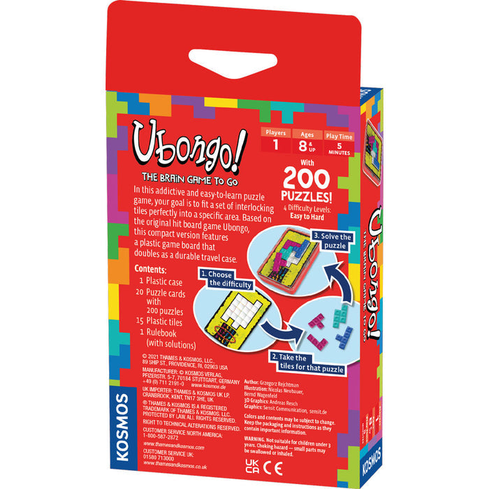 Ubongo: The Brain Game to Go Games Thames & Kosmos