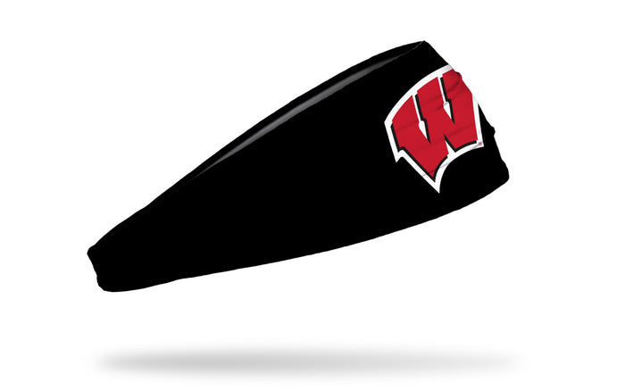 University of Wisconsin: Logo Black Big Bang Lite Headband - View 2