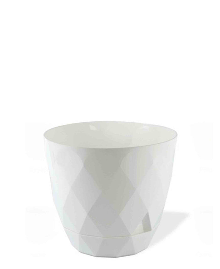Urban Decor 2.40Lt Yakamoz Saksi Pot Plant - White