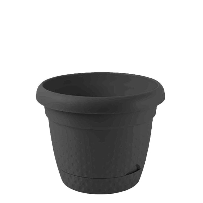Urban Decor Pearl Plant Pot 15 x 12.5cm - Black