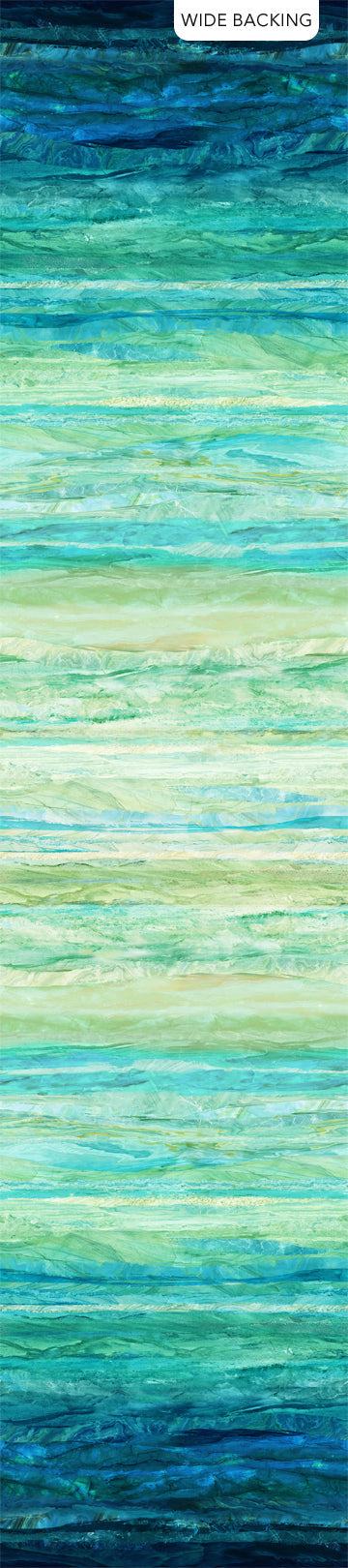 Vitamin Sea 108" Wide Backing Fabric, Northcott B25417-66