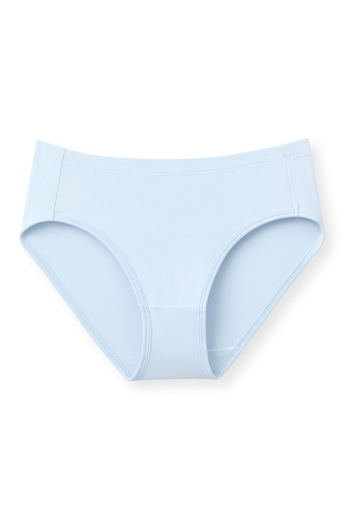Women's underwear brief in a light blue